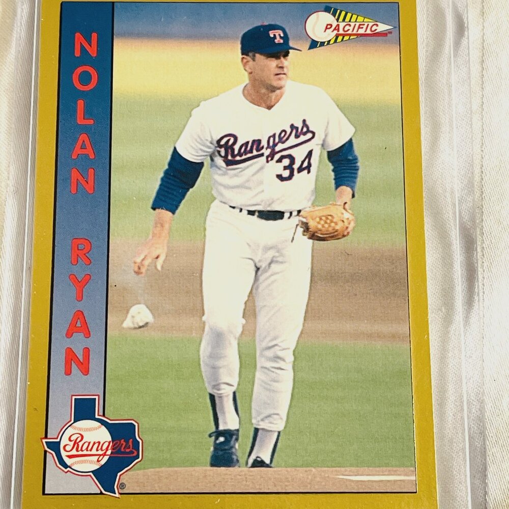 NOLAN RYAN Record Breaker ** Pacific Ryan Limited. #7. Mint